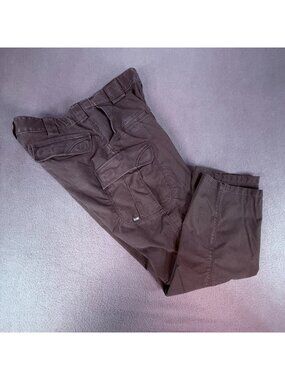 5.11 Tactical Pants Mens 34X30 Black Cargo Tactical Workwear Ripstop Utility